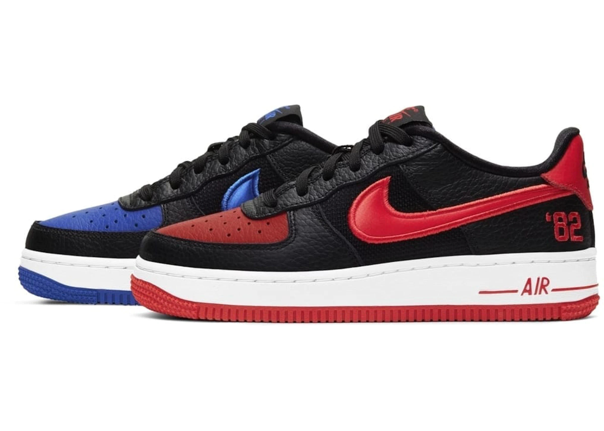 Production center map Personal Nike Air Force 1 Low 82 (GS) - DH0201-001 - US