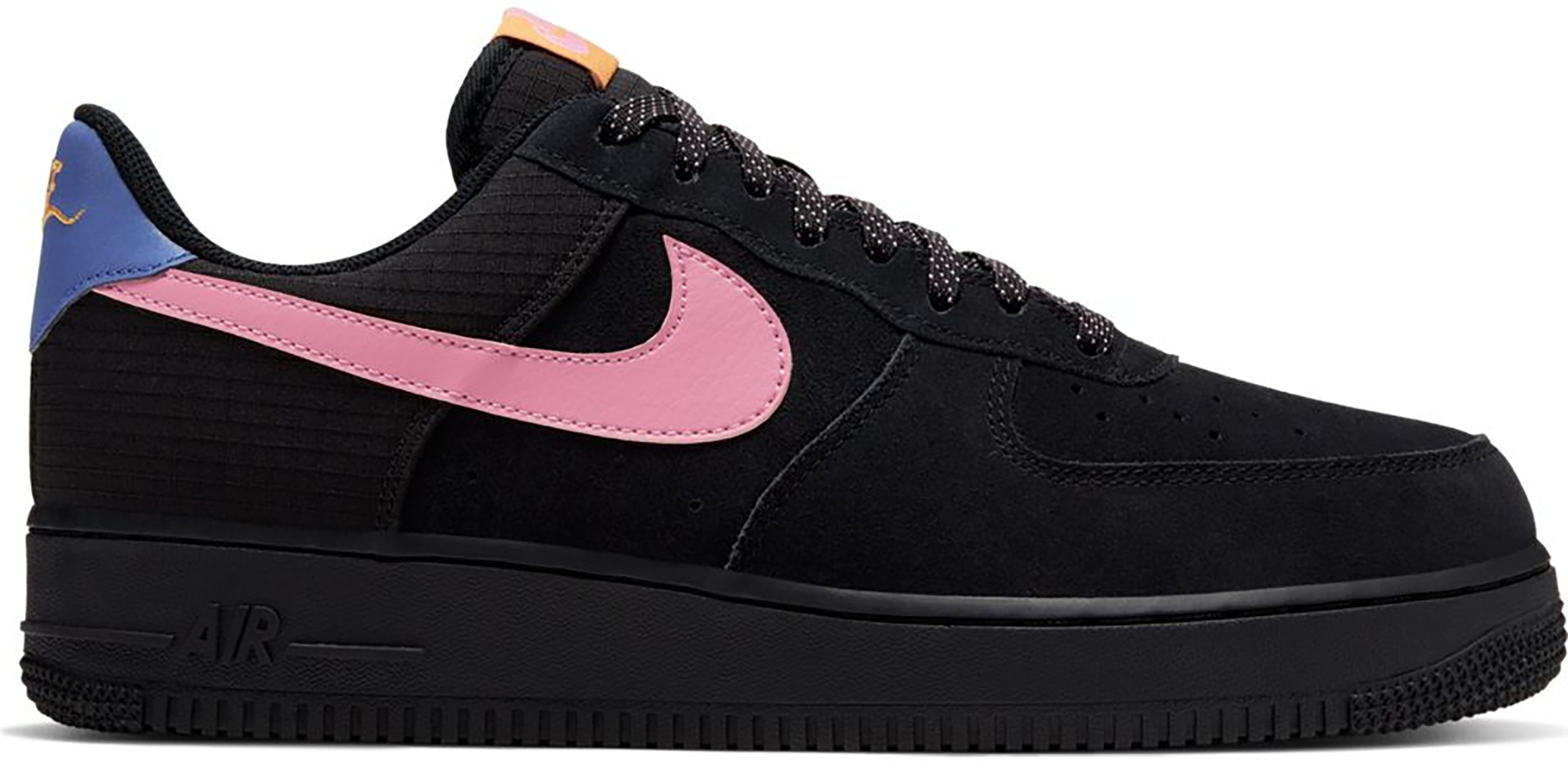 black air force 1 with pink