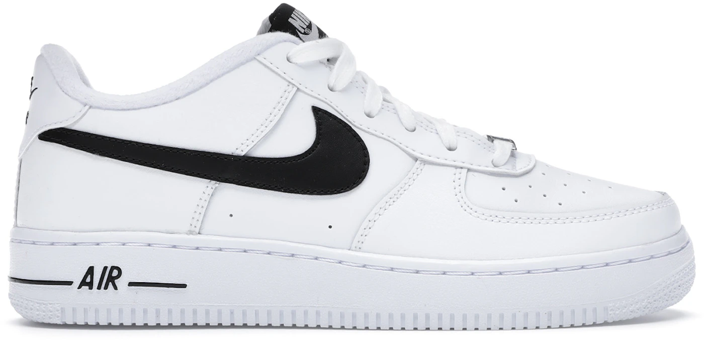 Nike Air Force 1 Low AN20 White Black (GS) Kids' - CT7724-100 - US
