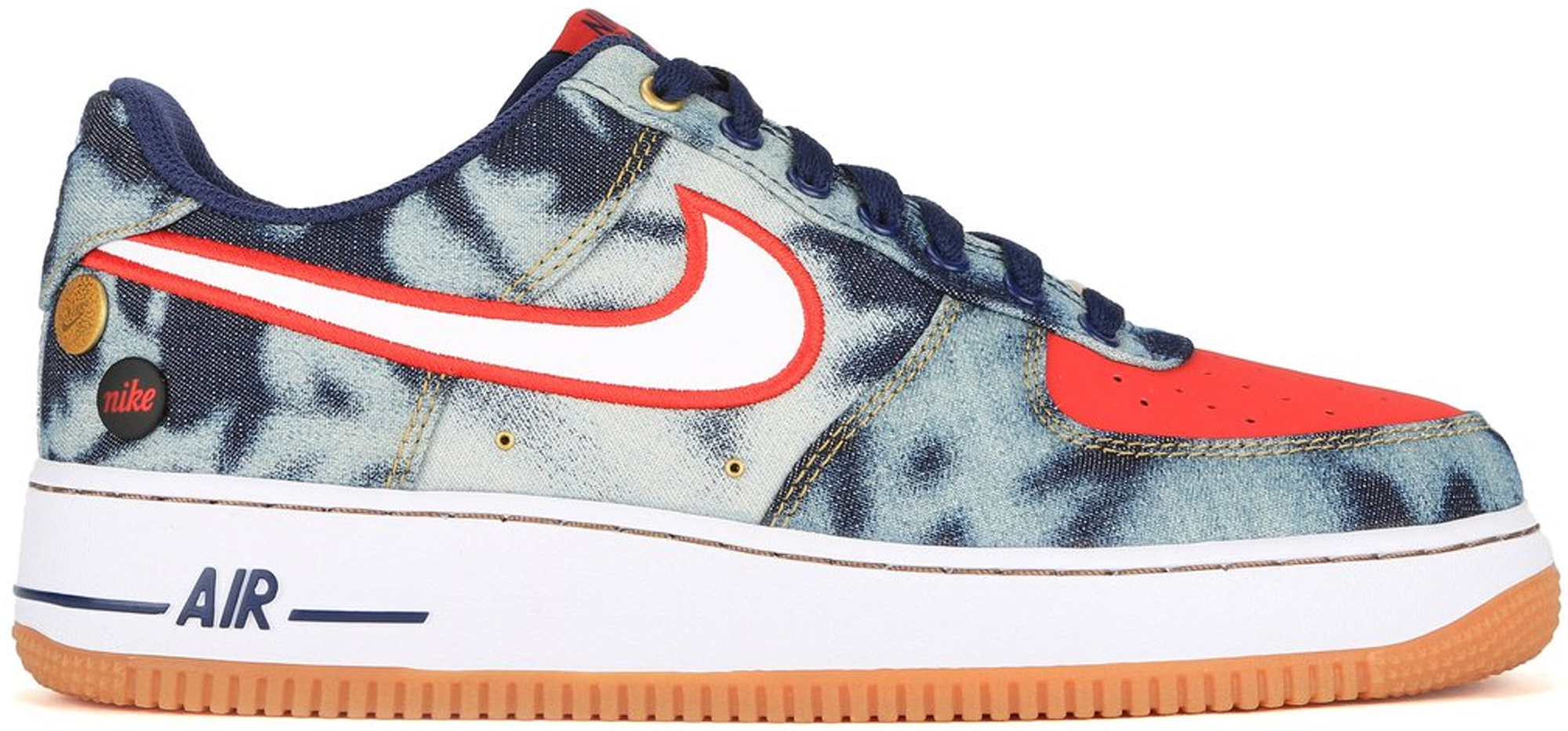 nike air force 1 low jeans