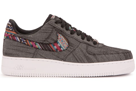Nike Air Force 1 Low Afro Punk Black Men s 823511 001 US