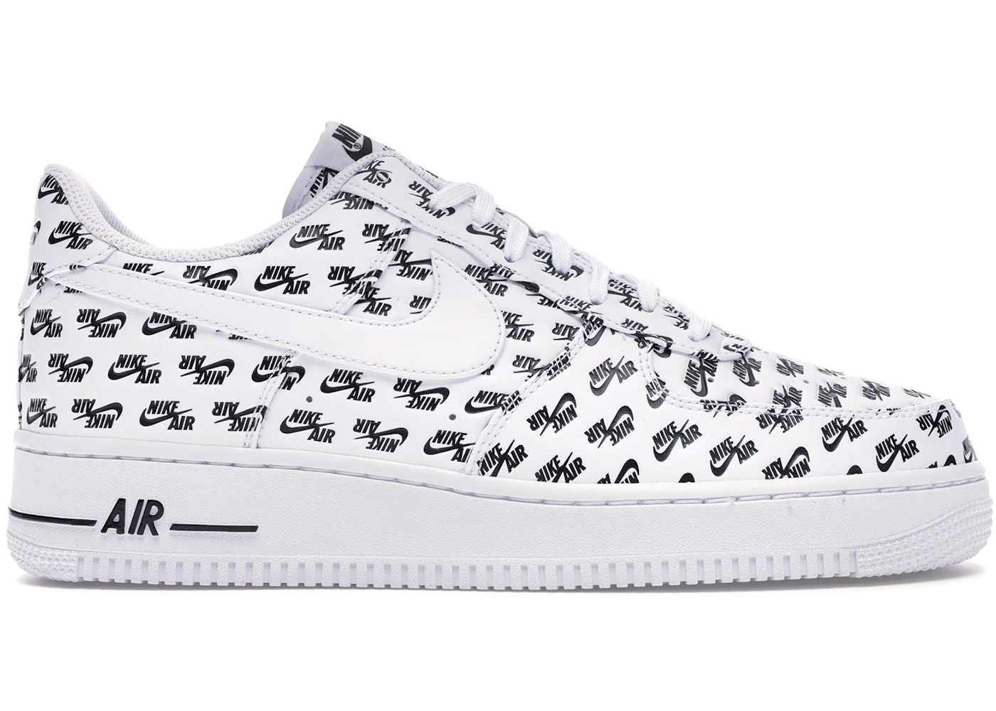 Nike air force 1 with logo all over Outlet