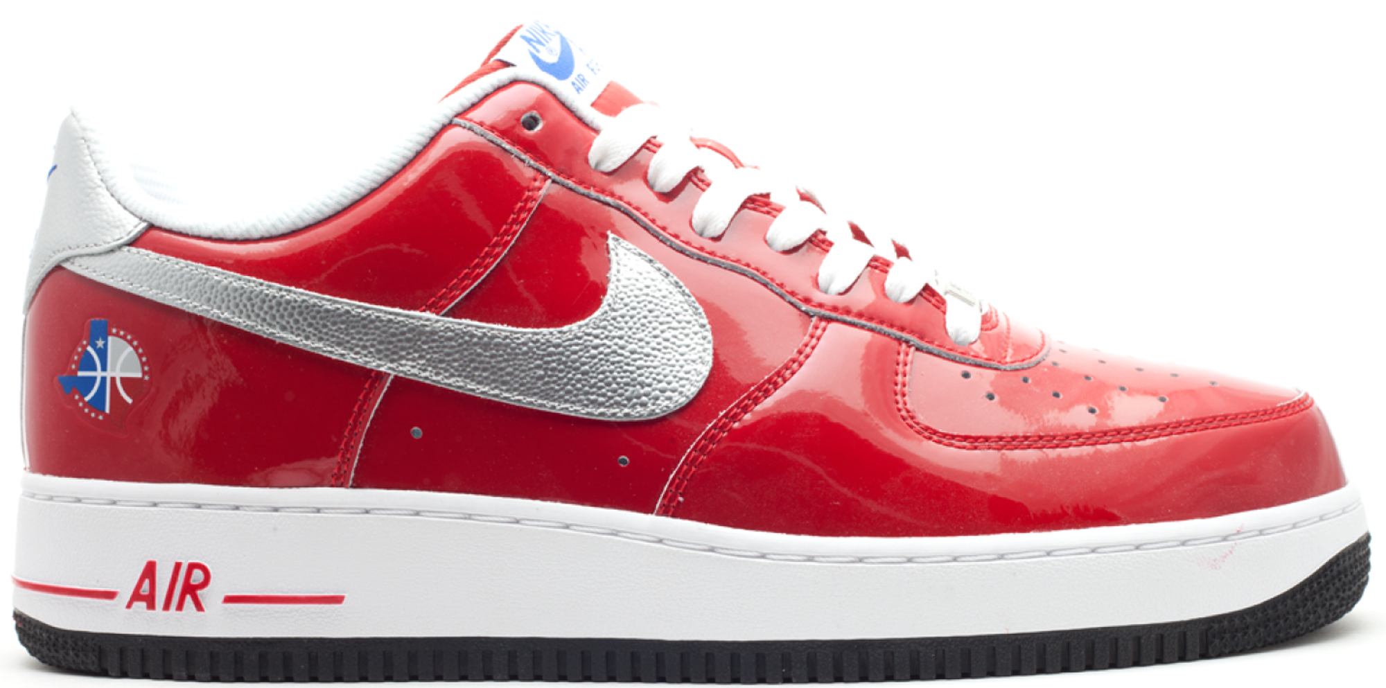 red air force 1 with stars