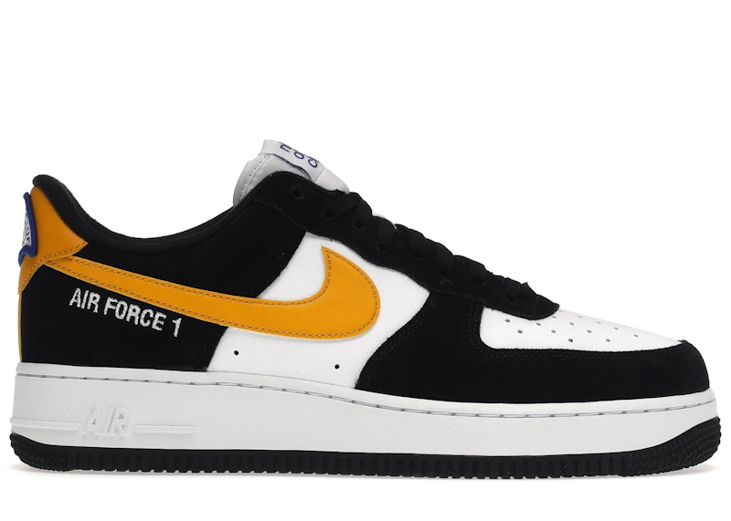 Nike air force 1 lv8 black and clearance gold