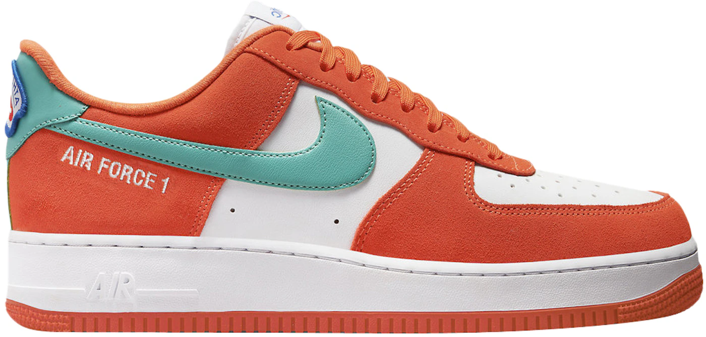 Air Force 1 '07 LV8 'Athletic Club - Rush Orange Washed Teal