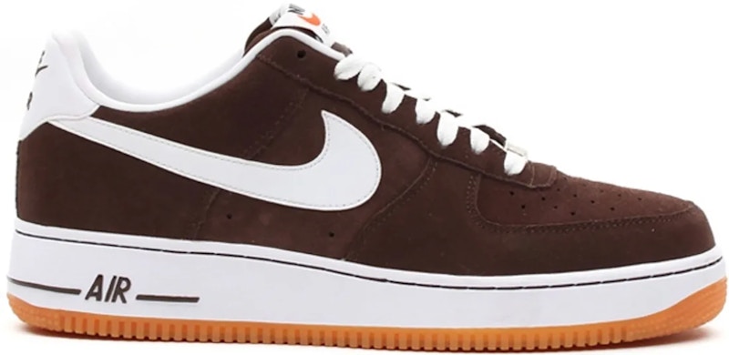 black air force ones with brown bottom