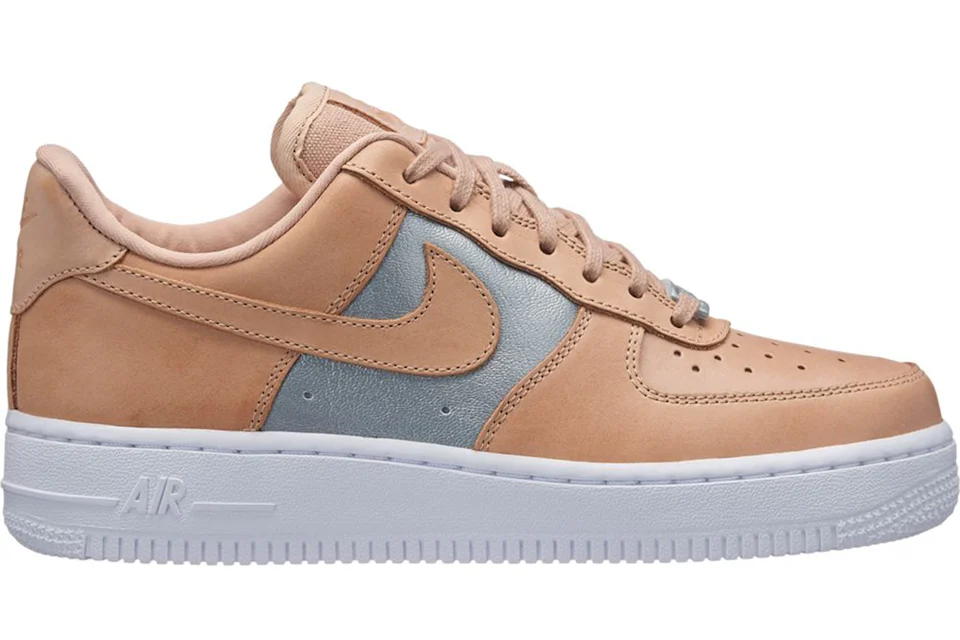 Nike Air Force 1 Low Bio Beige Metallic Silver Women s