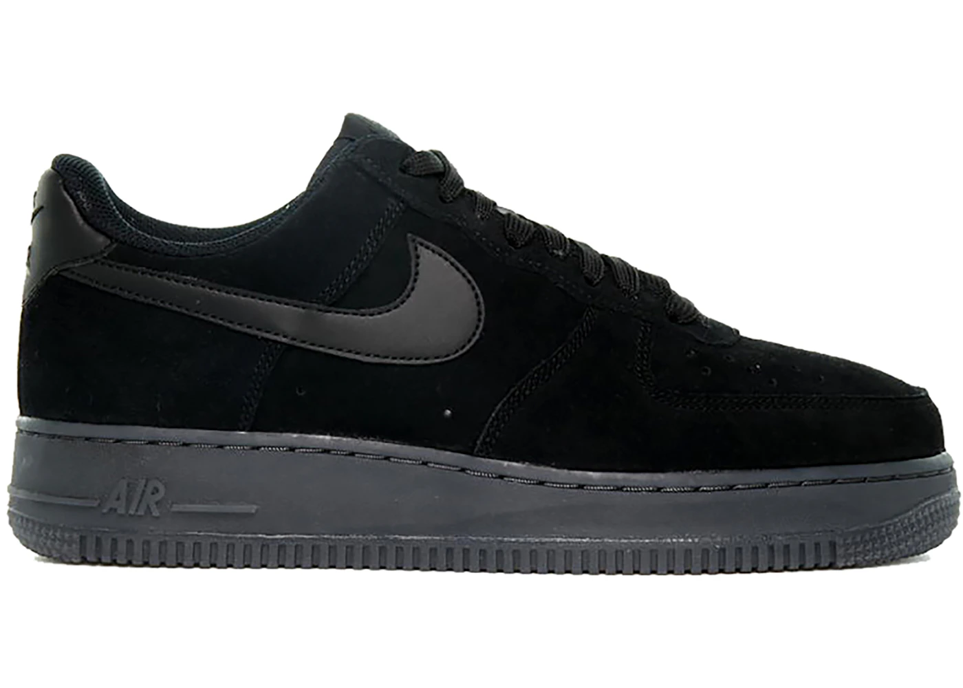 Air force 1 top low - men's black/anthracite