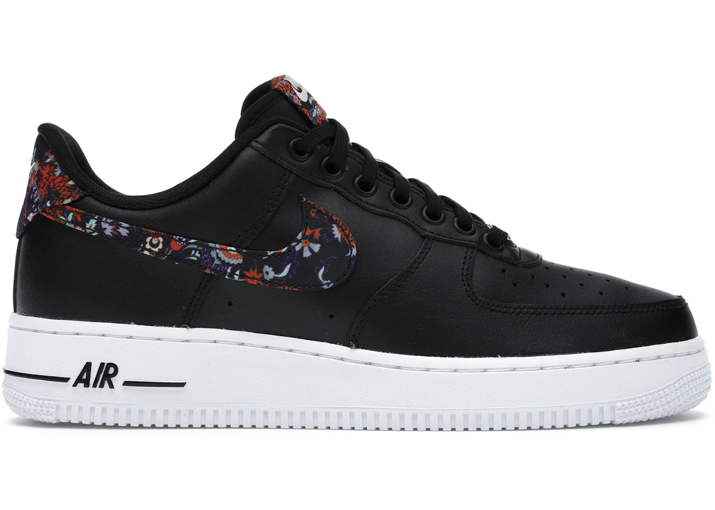 Nike black floral trainers Clearance