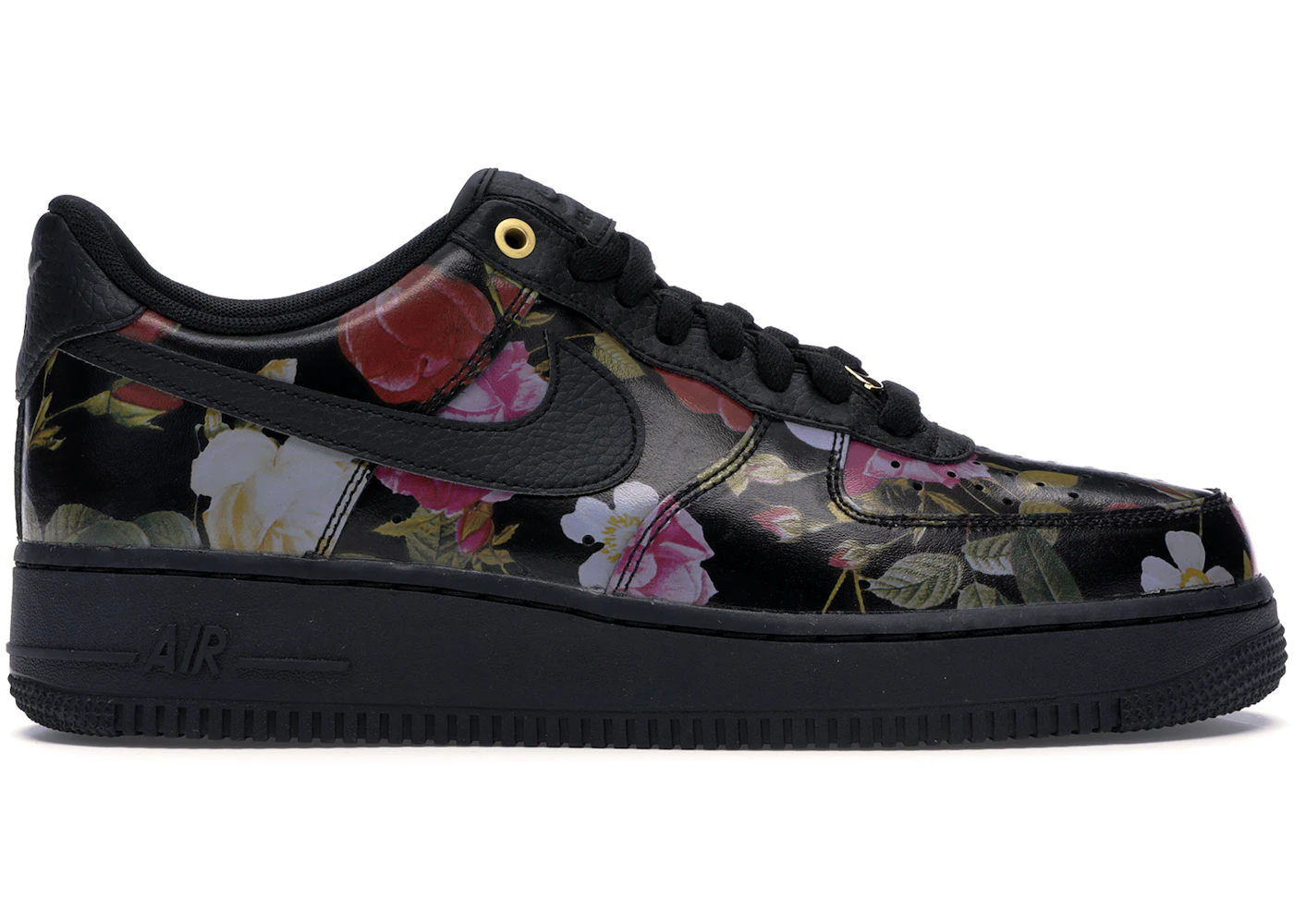 Nike Air Force 1 Low Black Floral (W) - AO1017-002