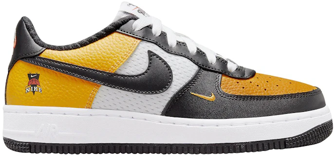 Air Force 1 Black Gold Jersey Mesh - DQ7779-700 -