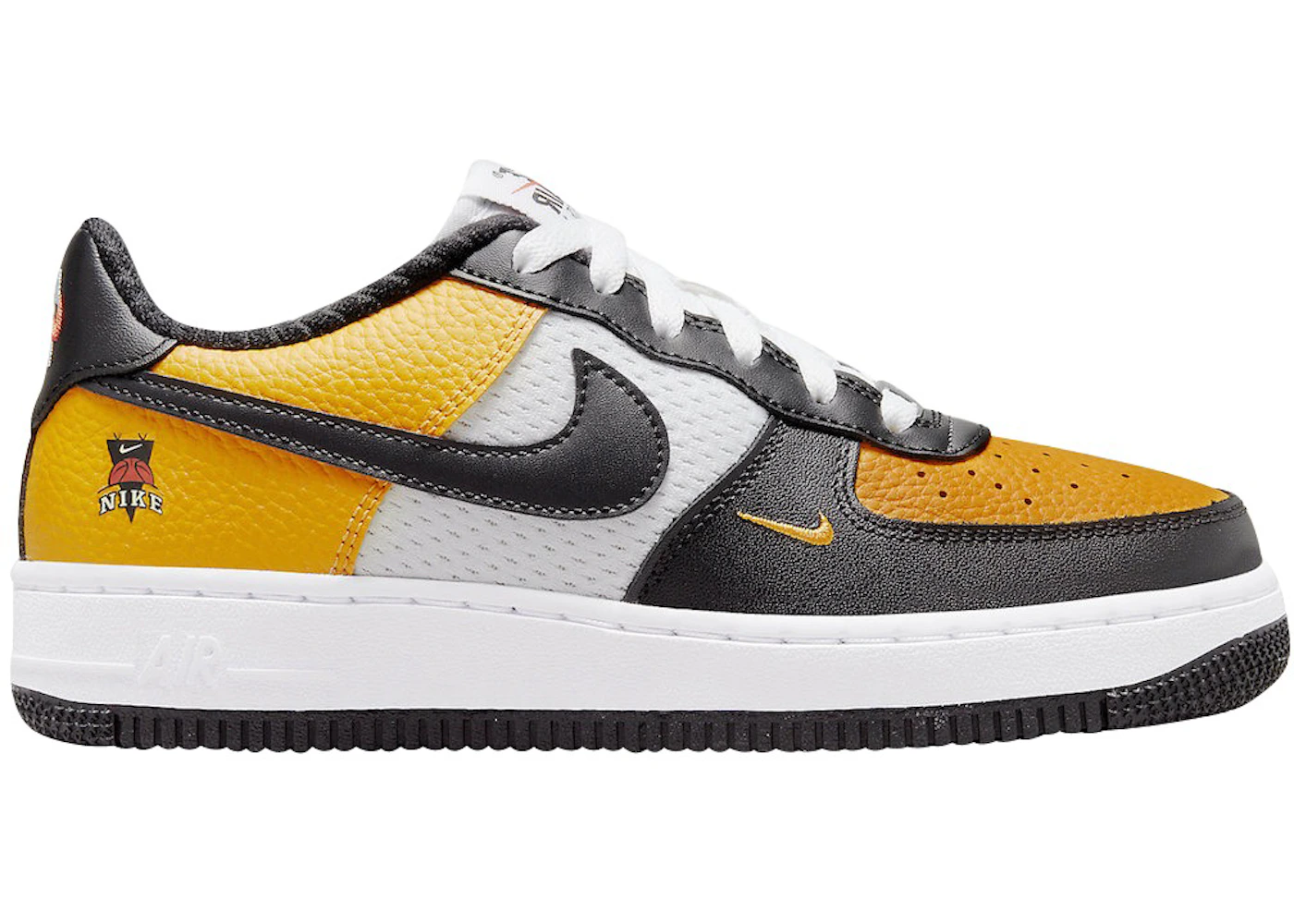 nike air force yellow and black