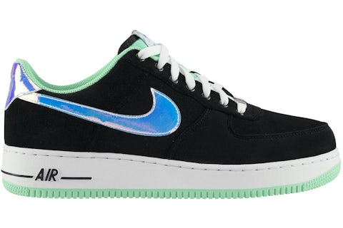 Nike Air Force Low Black Green Glow Men's 488298-080 US