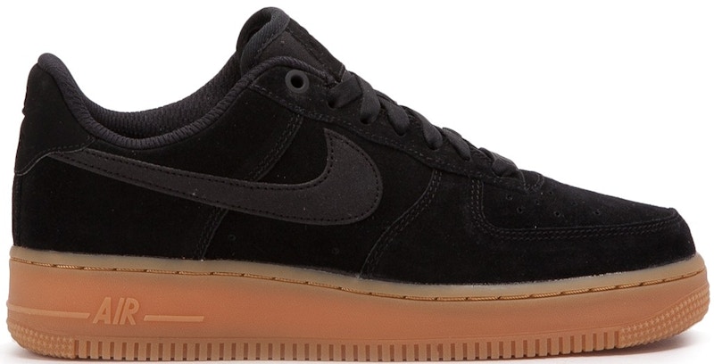 nike air force 1 black gum