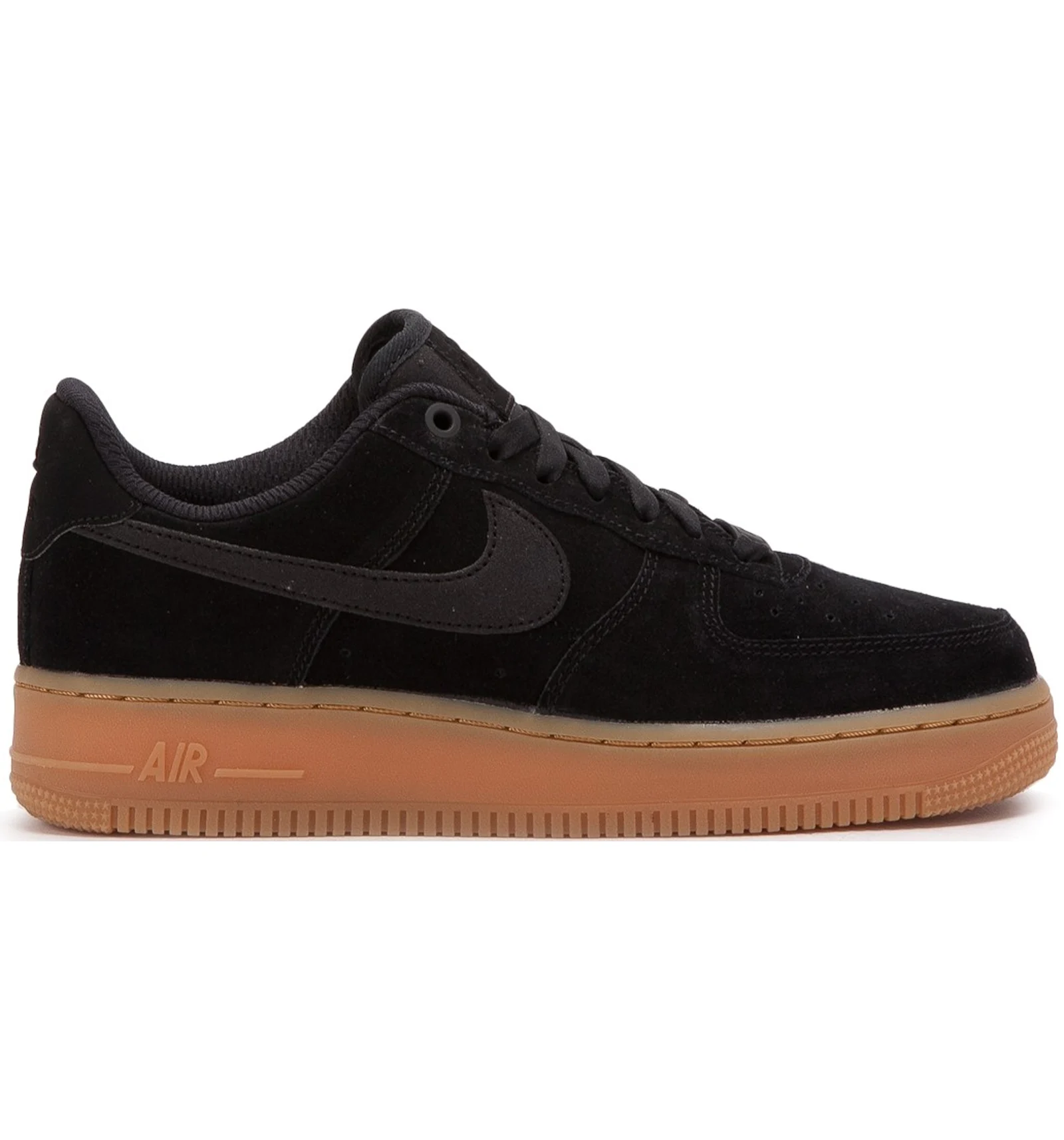 Air force 1 top gum bottom black