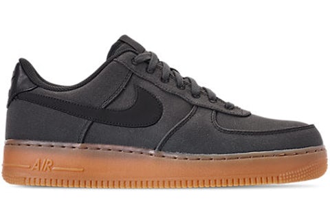 Black air forces gum bottom discount