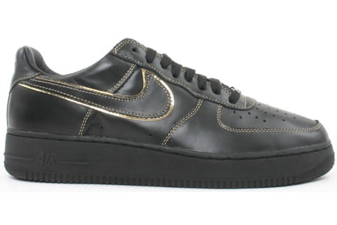 Nike Air Force 1 Low Black Metallic Gold 2006 Homme Style 306353 008 FR
