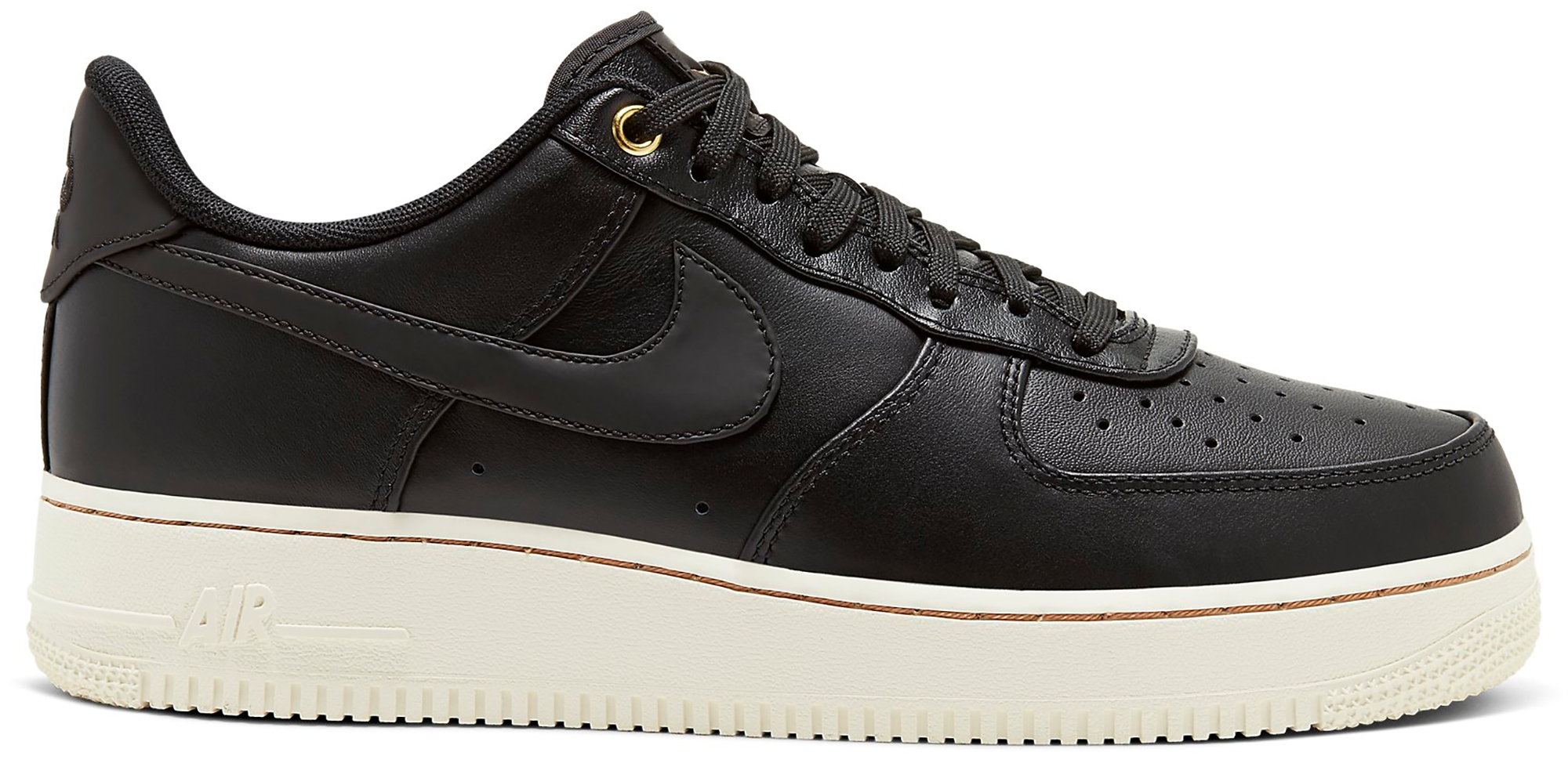 nike air force 1 low black leather pack