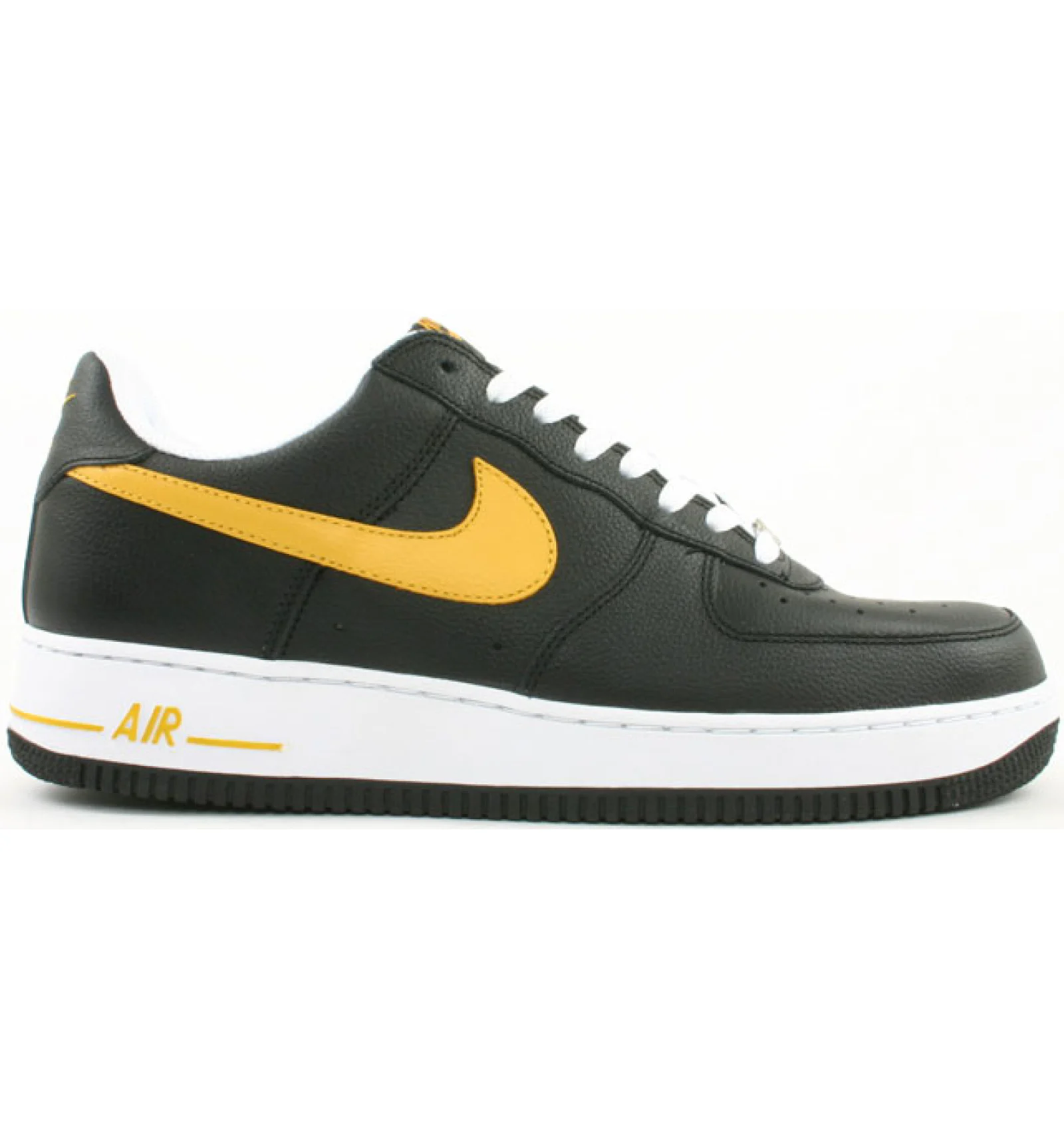 Nike air force sales 1 low black yellow