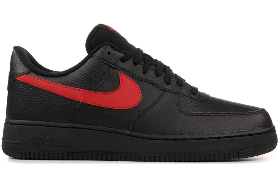 Red and black top nike air force