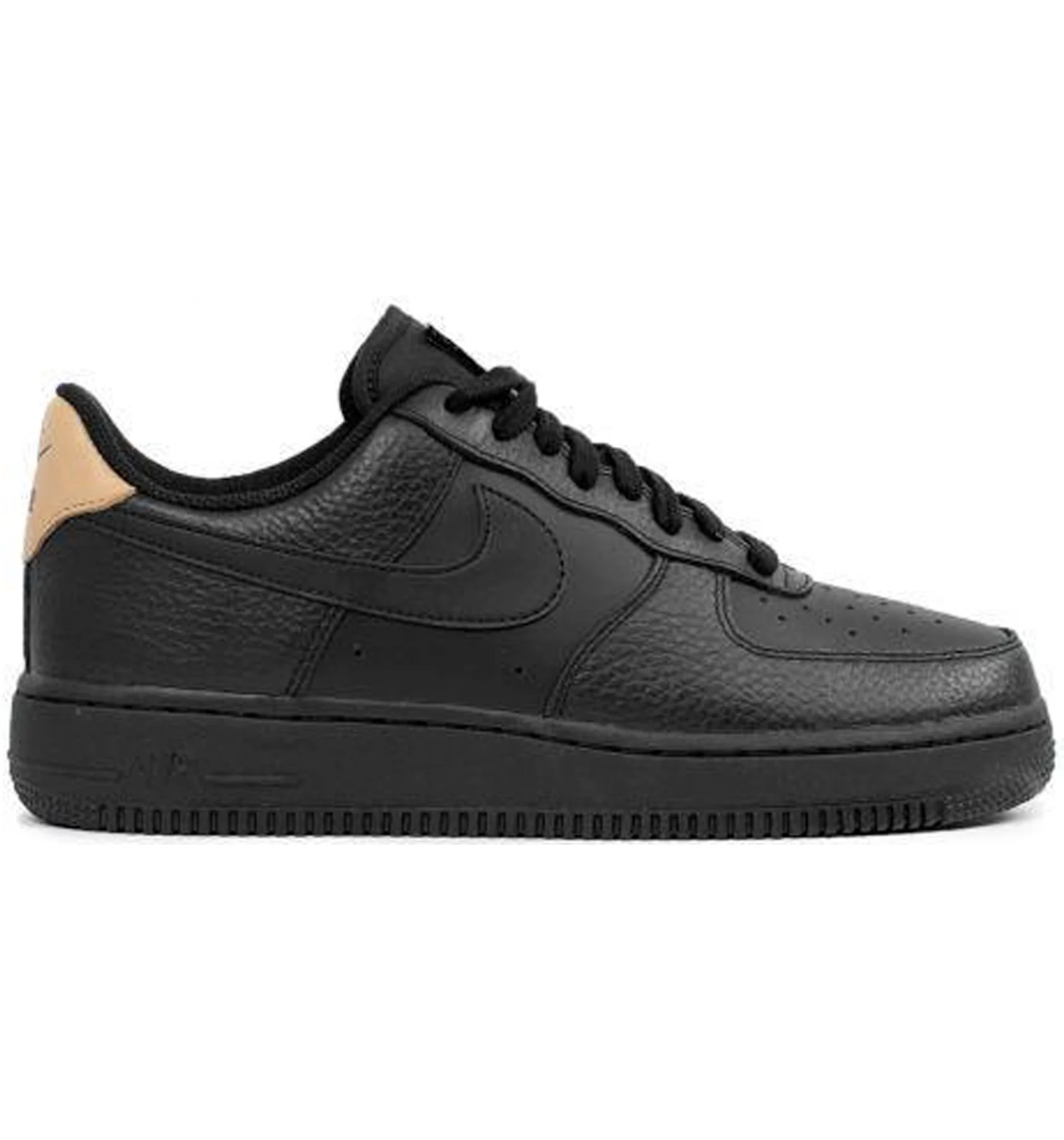 Air force 1 black and deals tan