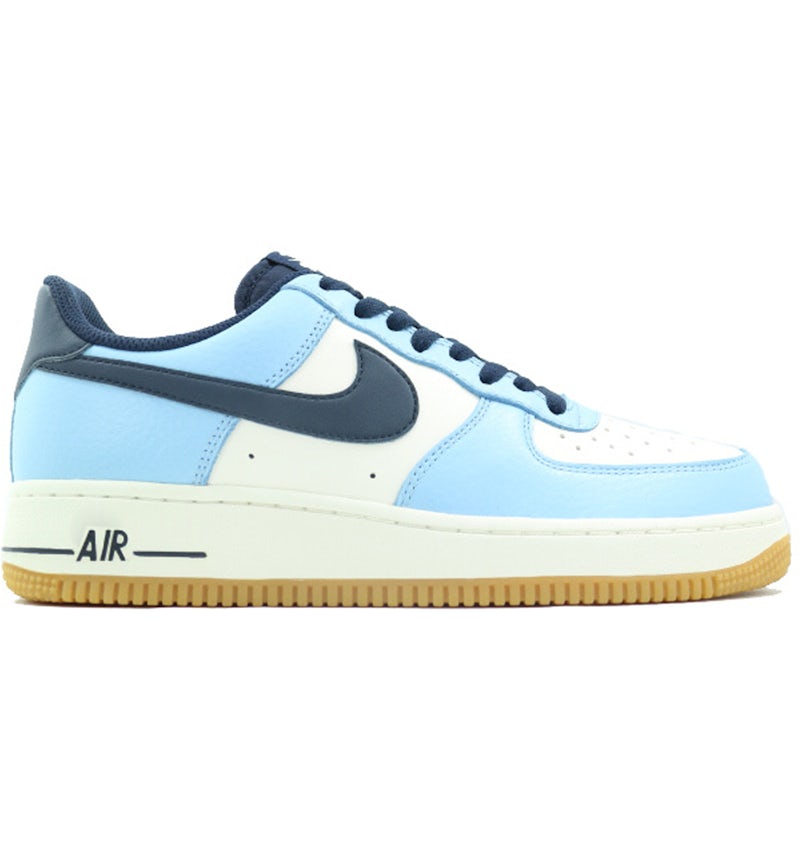 Nike Air Force 1 Low Blue Cap Obsidian Gum Men s 820266 400 US