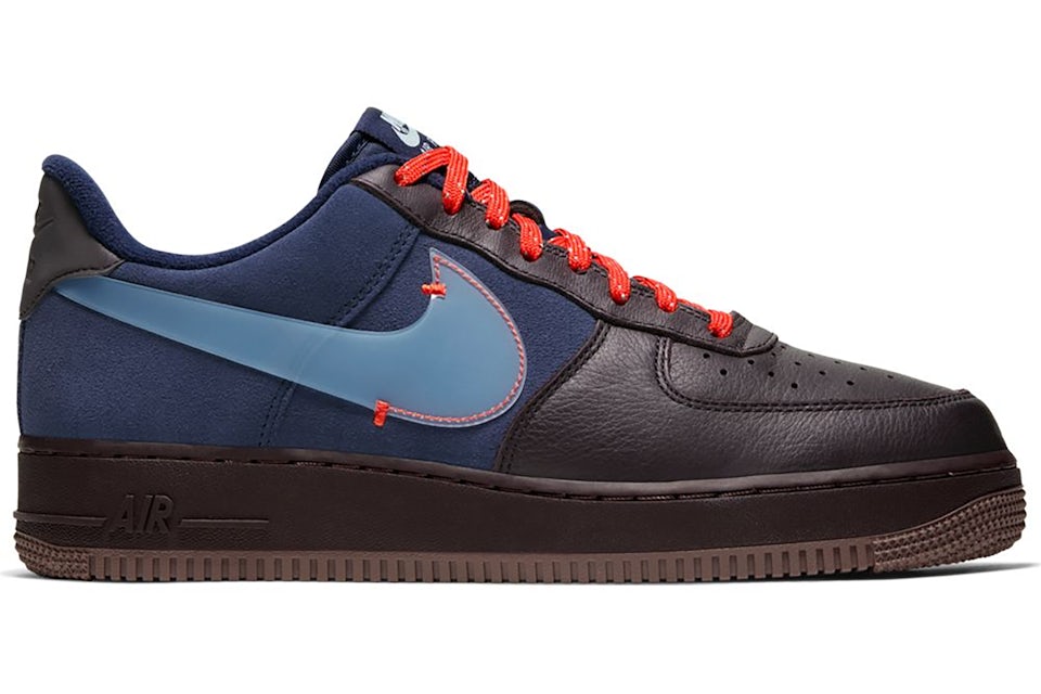 Nike air force 1 prm burgundy ash Clearance