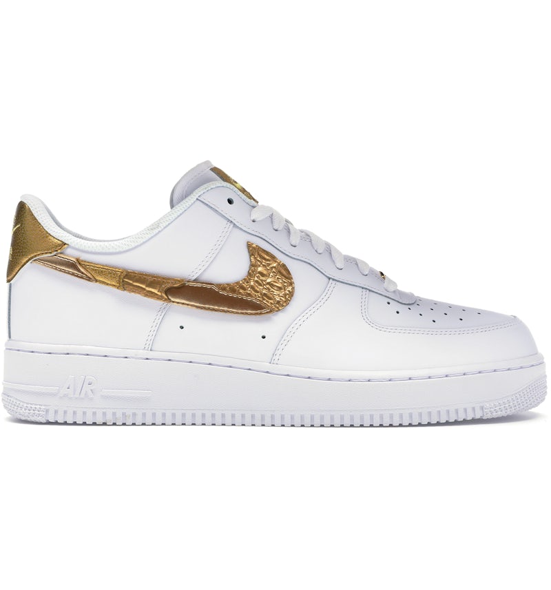 Nike Air Force Low CR7 Patchwork dorado Hombre AQ0666-100 ES