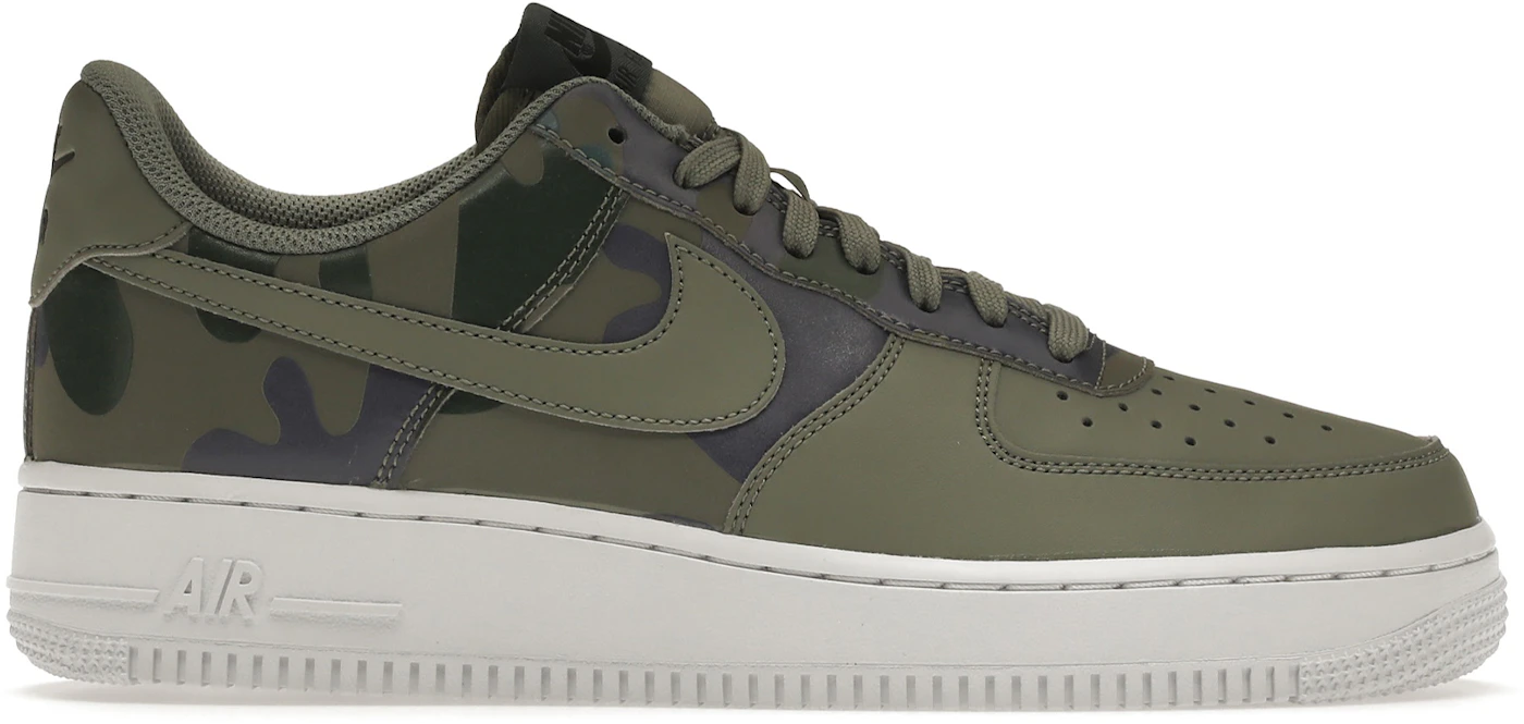 NEW Nike Air Force 1 ‘07 LV8 Camo Olive Green 823511-008 Men Size 7.5