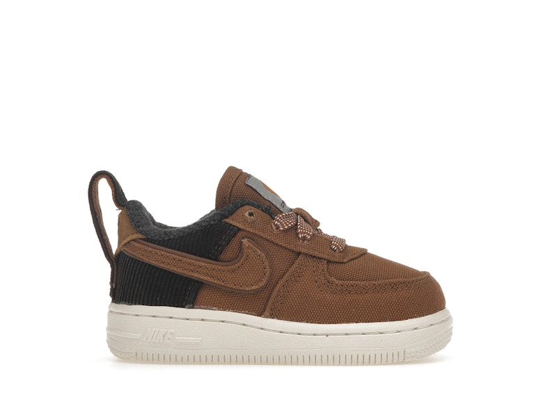 carhartt wip x nike air force 1 low ale brown