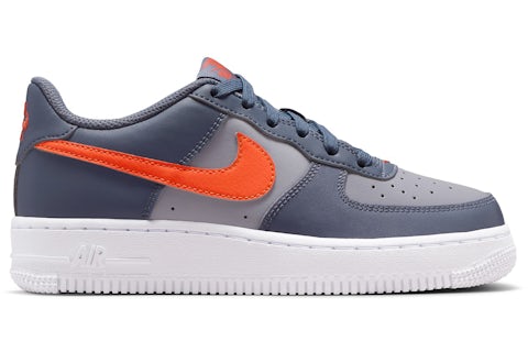 Grey Orange Air Force One Nike Grey Nike Air Force Lv8 Trainers