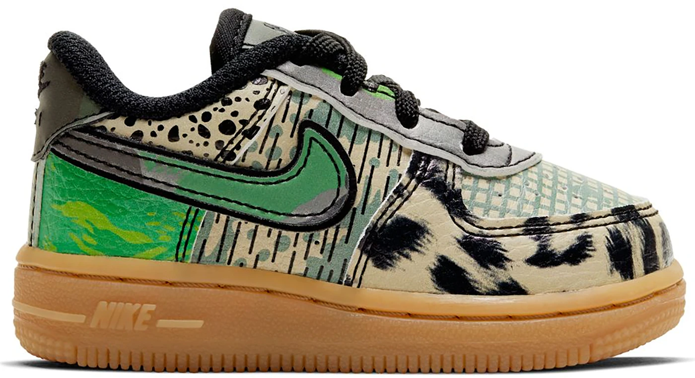 Sneaker District - Nike Force 1 TD LV8 Camper Green/Camper Green-gum Med  Brown restocked online now. Shoplink