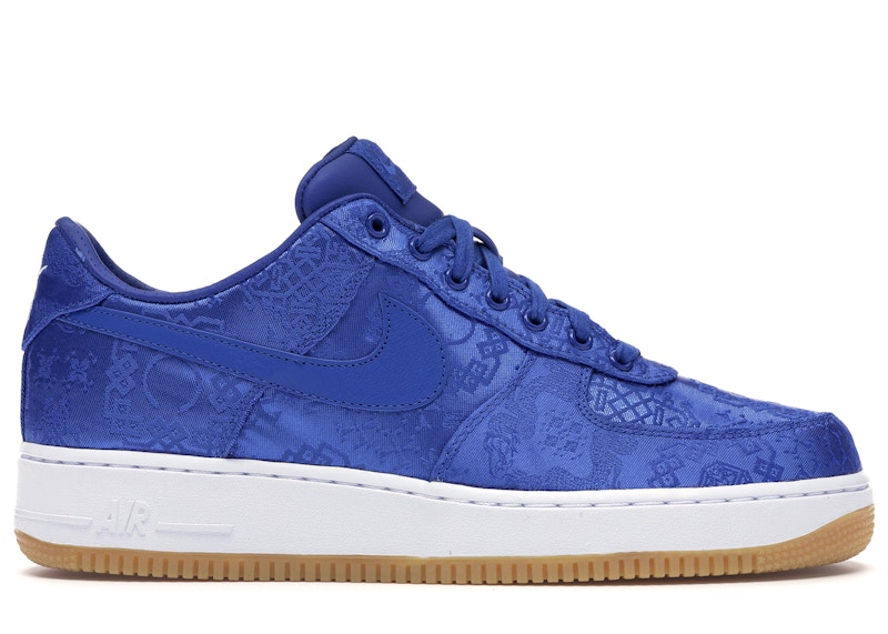 Nike Air Force 1 Low CLOT Blue Silk Men's - CJ5290-400 - US