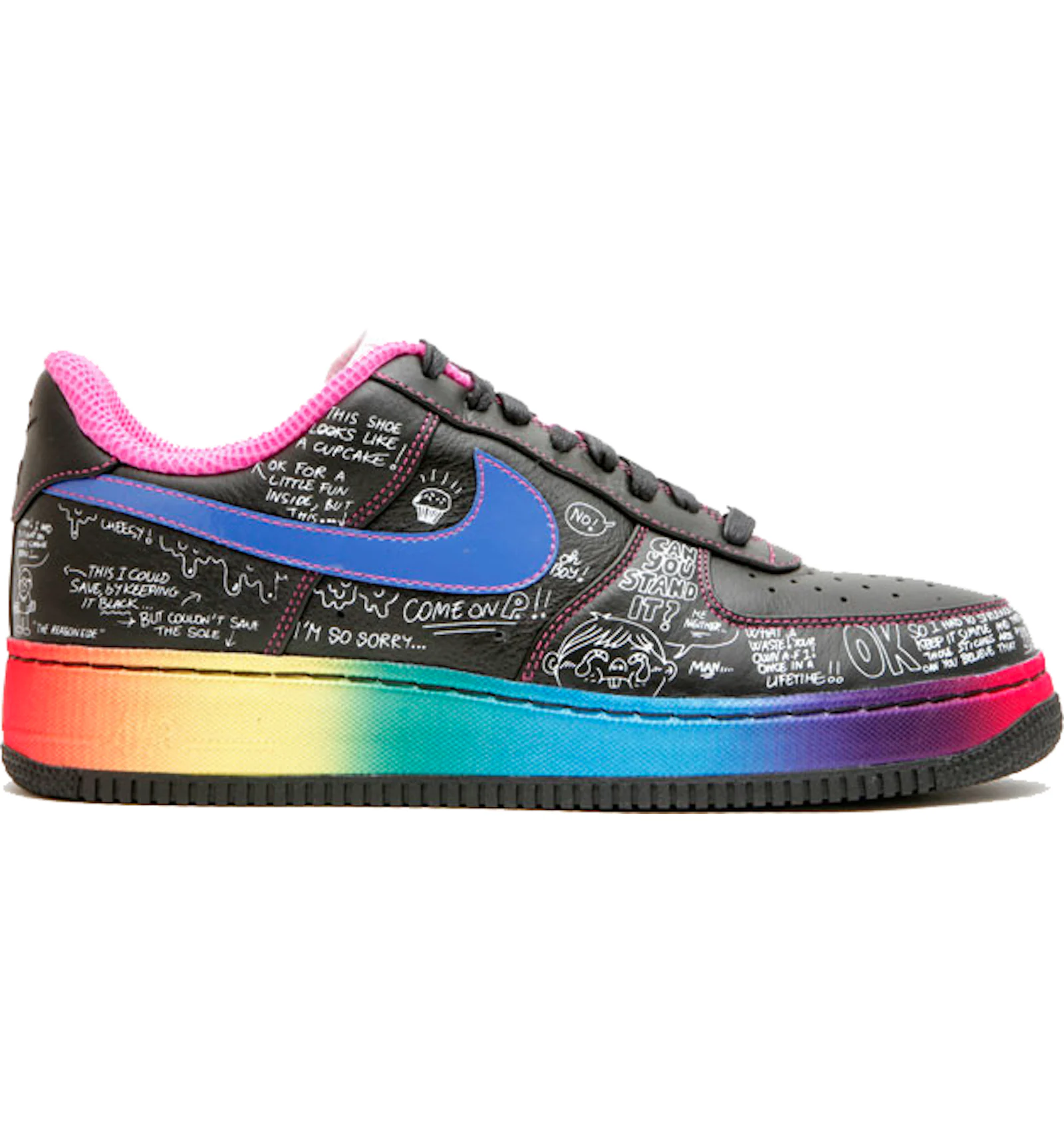 Nike air force 1 supreme x busy p x laf Outlet