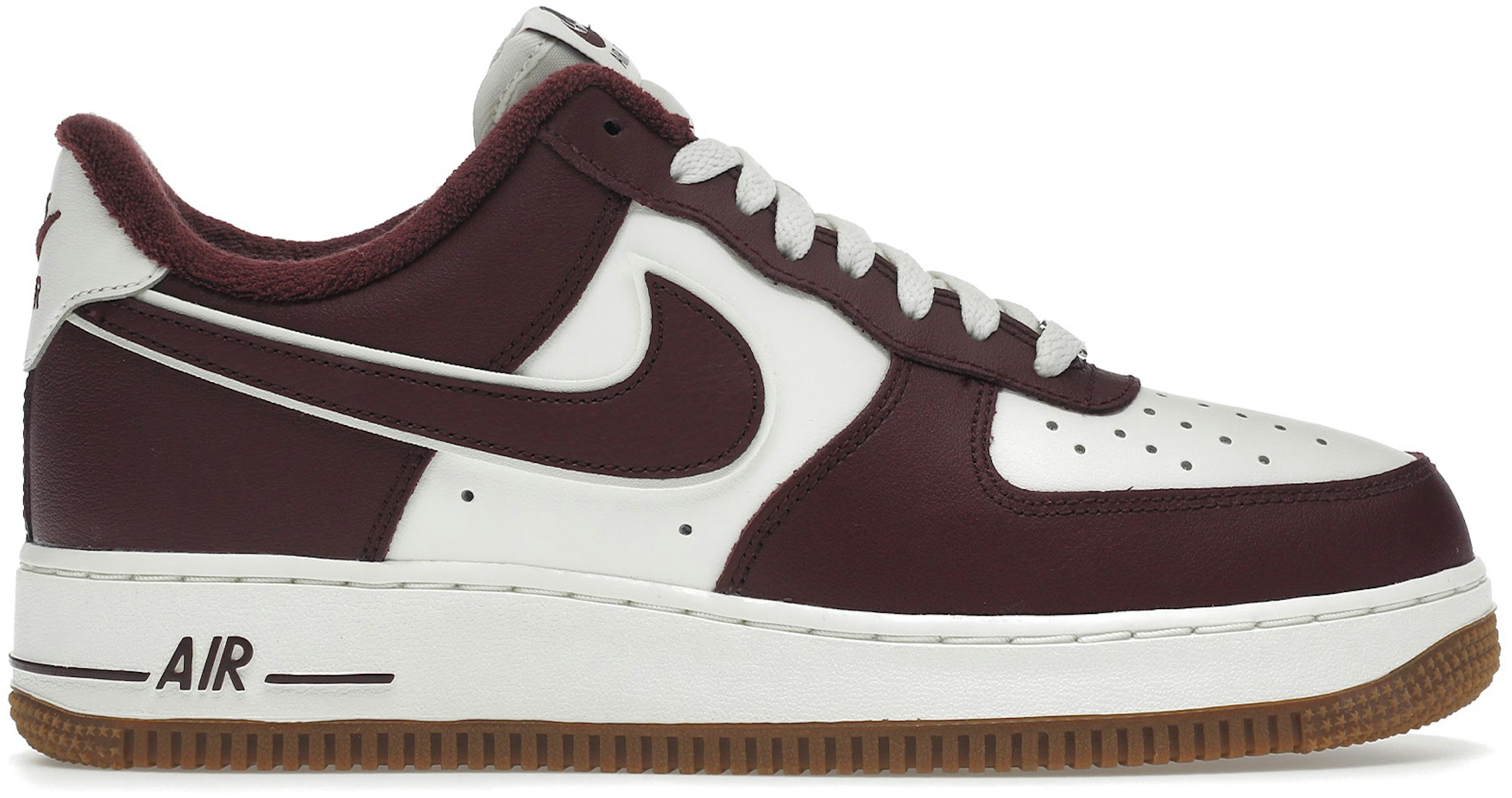 Mediante aparato Correo aéreo Nike Air Force 1 Low College Pack Night Maroon Men's - DQ7659-102 - US