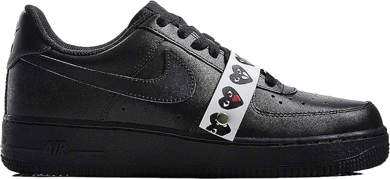 Nike Air Force 1 Low Comme Des Garcons Emoji Black Men's