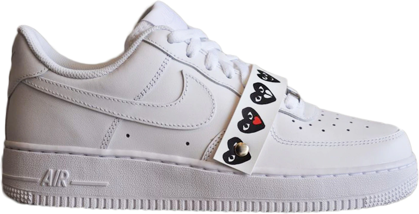 Nike Air Force 1 Low Comme Des Garcons Emoji White Men's - Sneakers - US