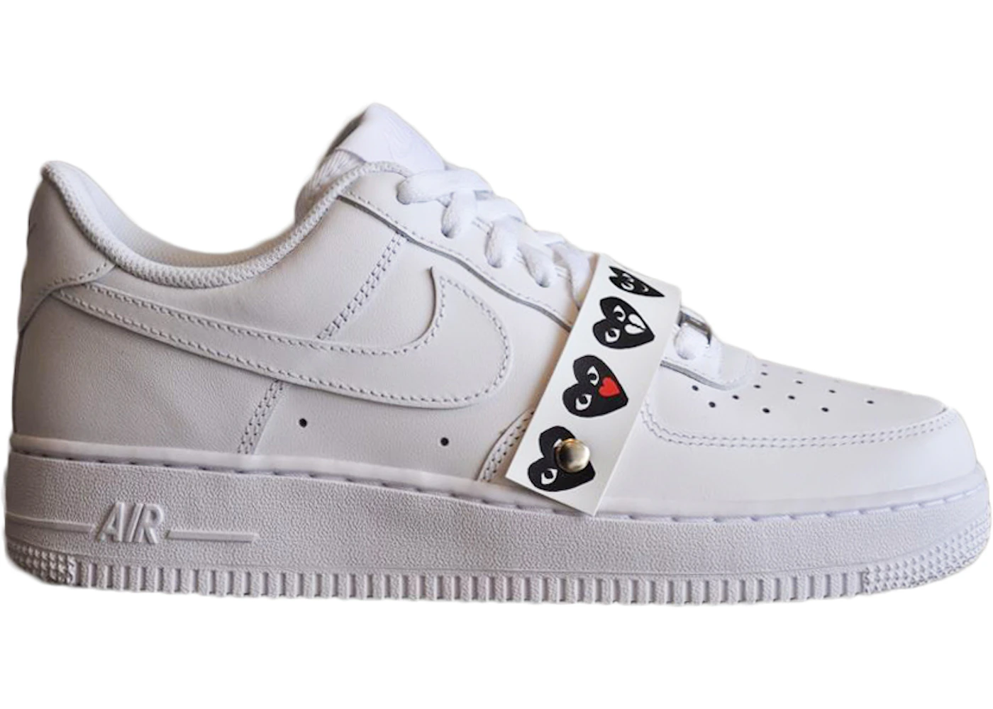 Nike Air Force 1 Low Comme Des Garcons Emoji White - - US