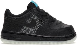  Nike Youth Air Force 1 Low DM3353 100 Hare Space Jam - Size 4Y