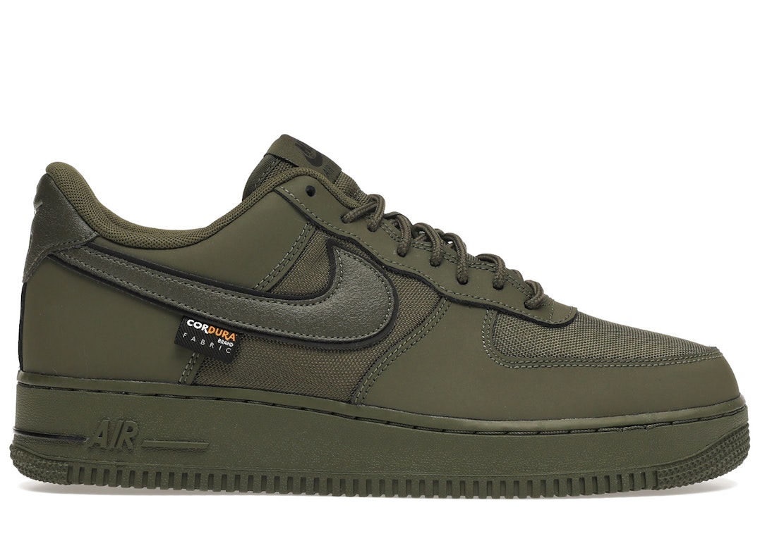 Pre-owned Nike Air Force 1 Low Cordura Cargo Khaki In Cargo Khaki/cargo Khaki-black