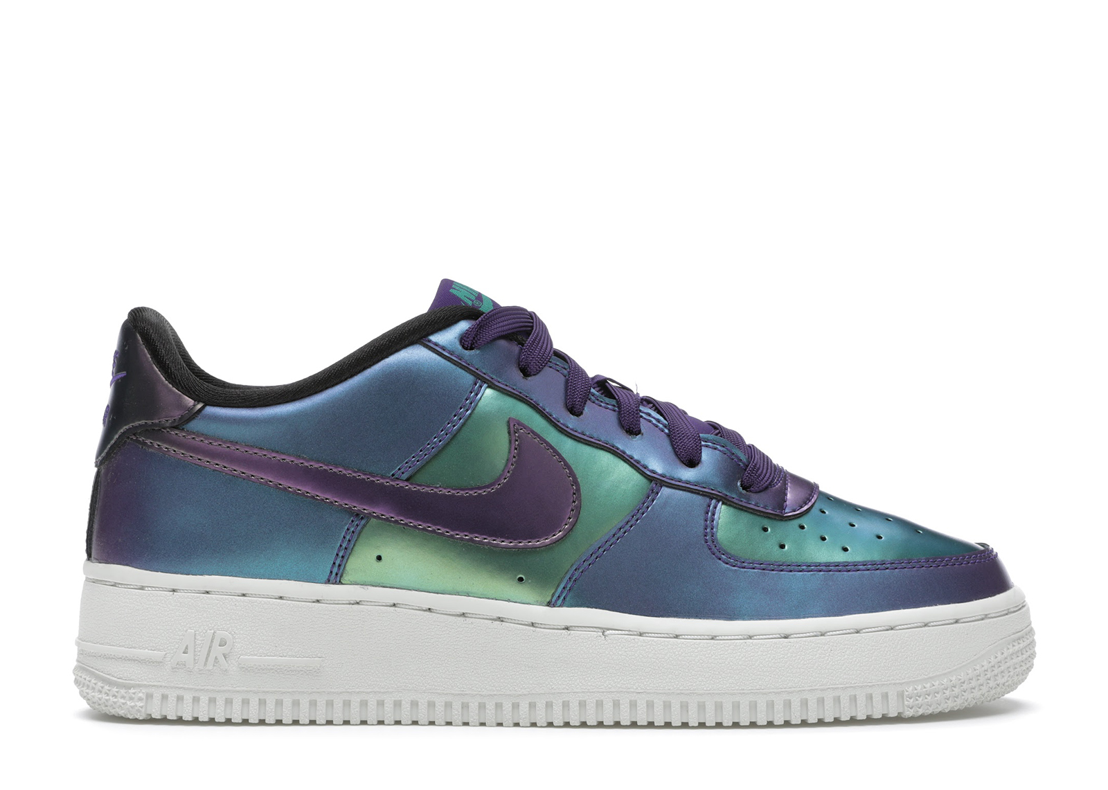 nike air force 1 purple and blue