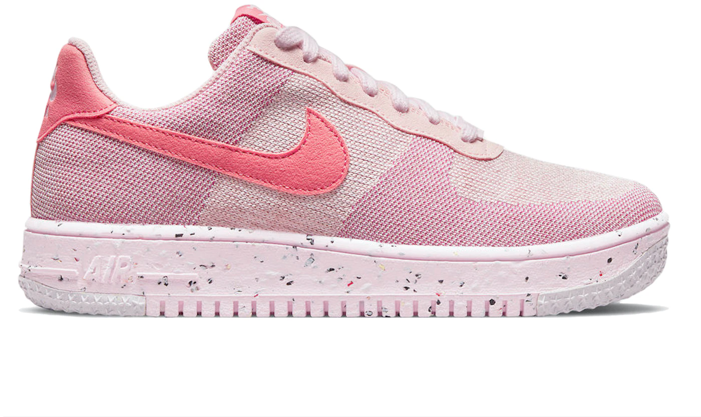 Nike Force 1 Low Crater Flyknit Pink (Women's) - DC7273-600 - US