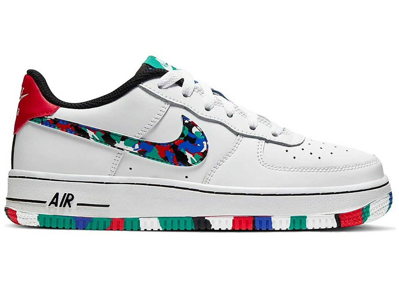 nike air force 1 crayon