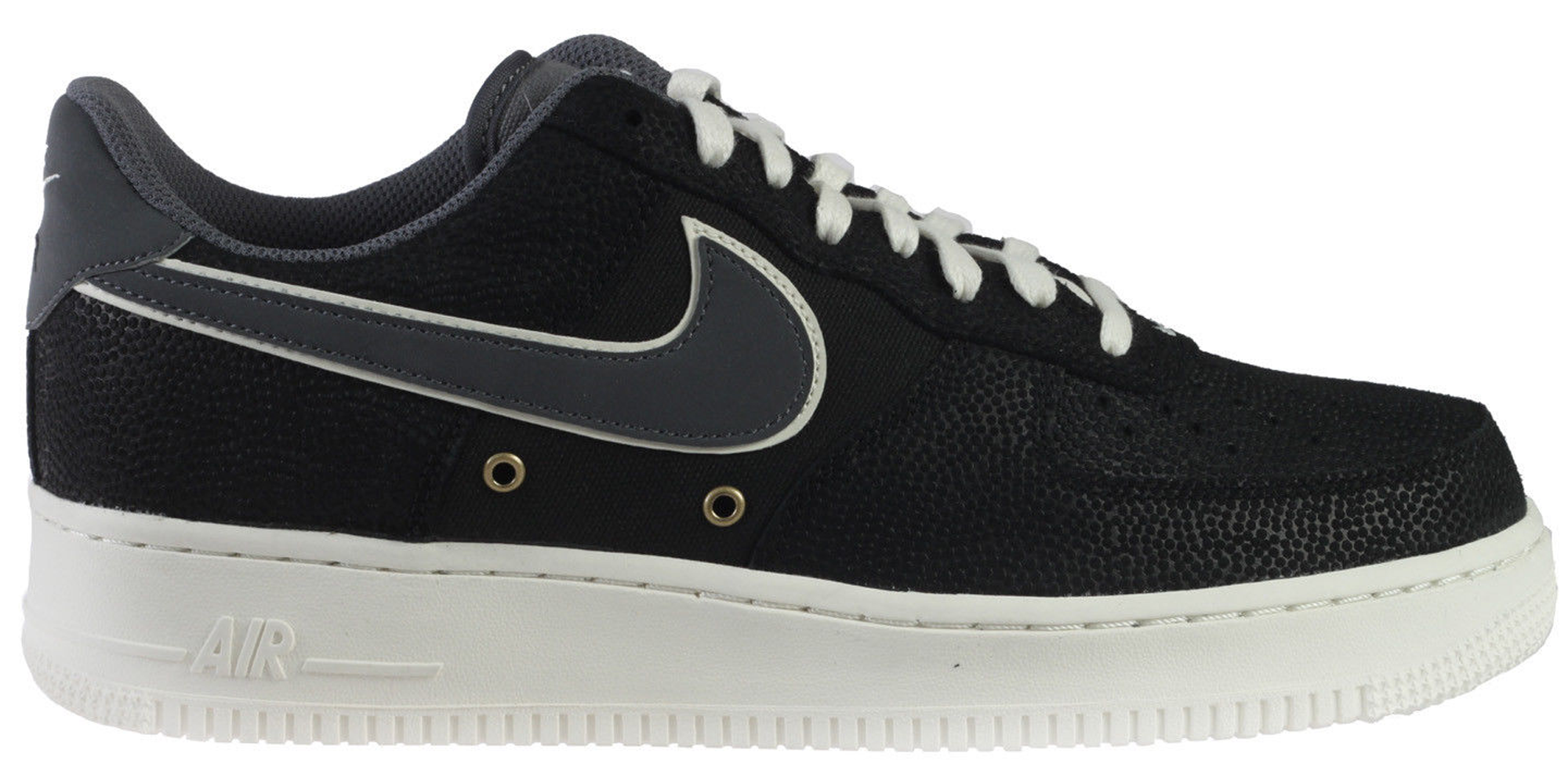 nike air force 1 croc-effect leather sneakers