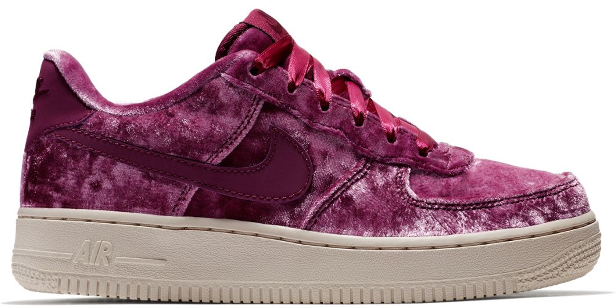 Nike Air Force 1 Low Crushed Velvet (GS 