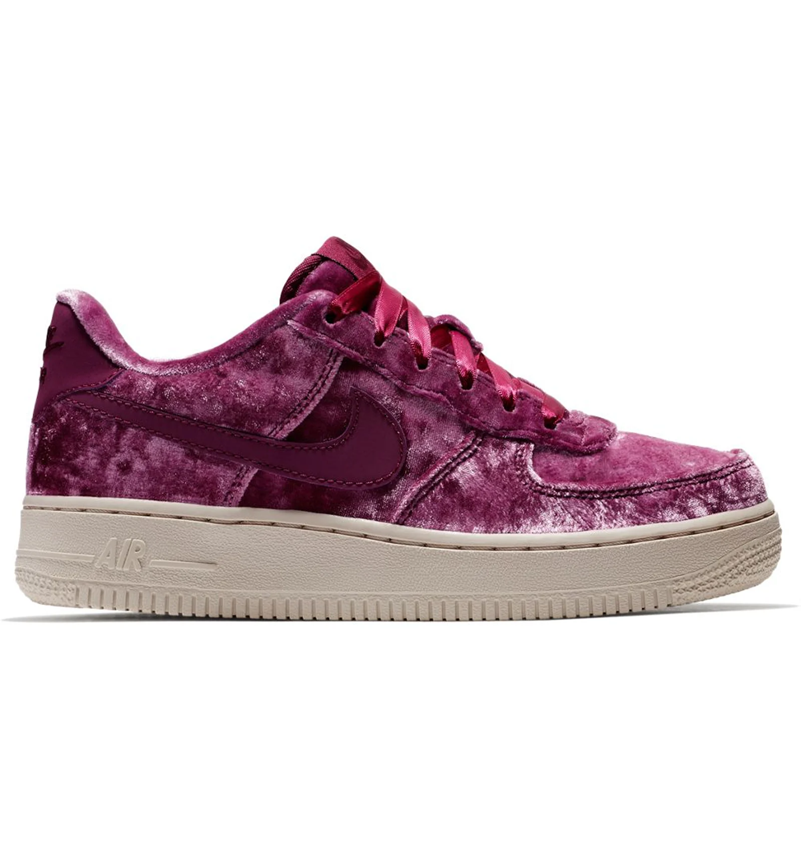 Nike velvet top air force 1