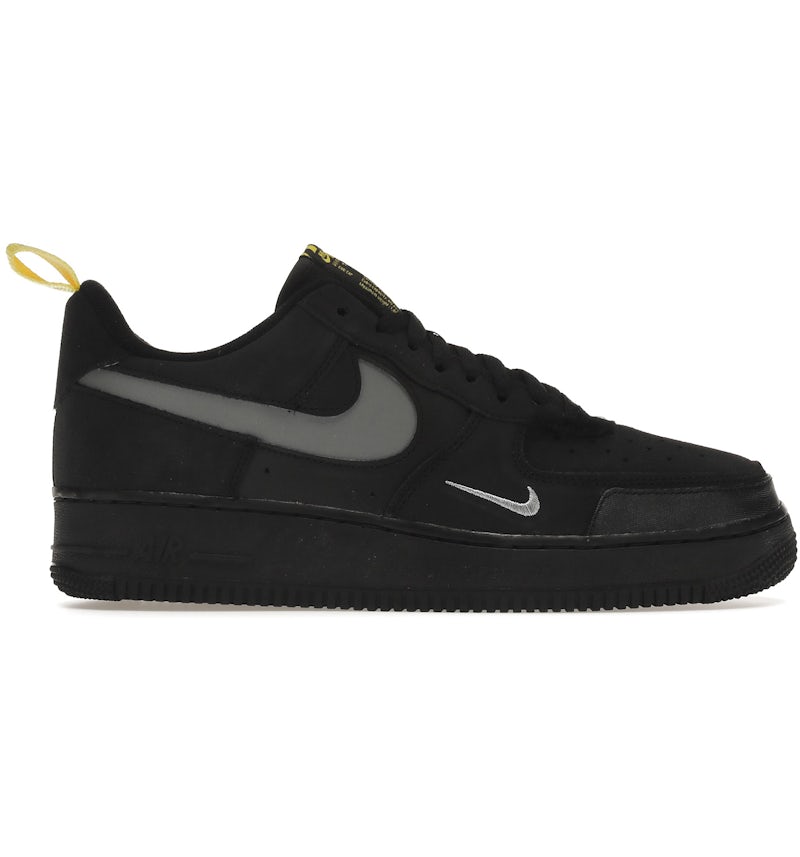 Nike Air Force Low Cut Out Swoosh Black Men's DO6709-001 US