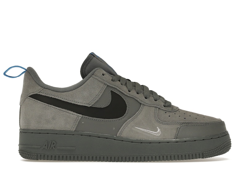 nike air force grey swoosh