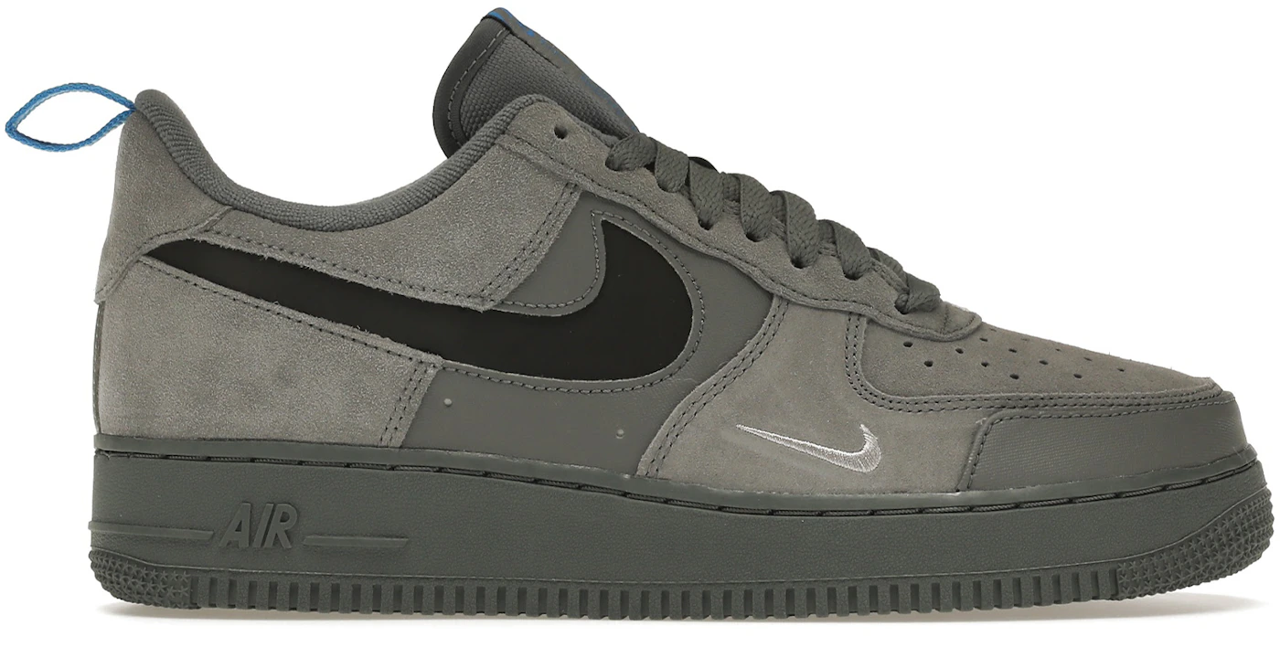 Nike Air Force 1 Low Cut Out Swoosh Grey Men's - DO6709-002 - US