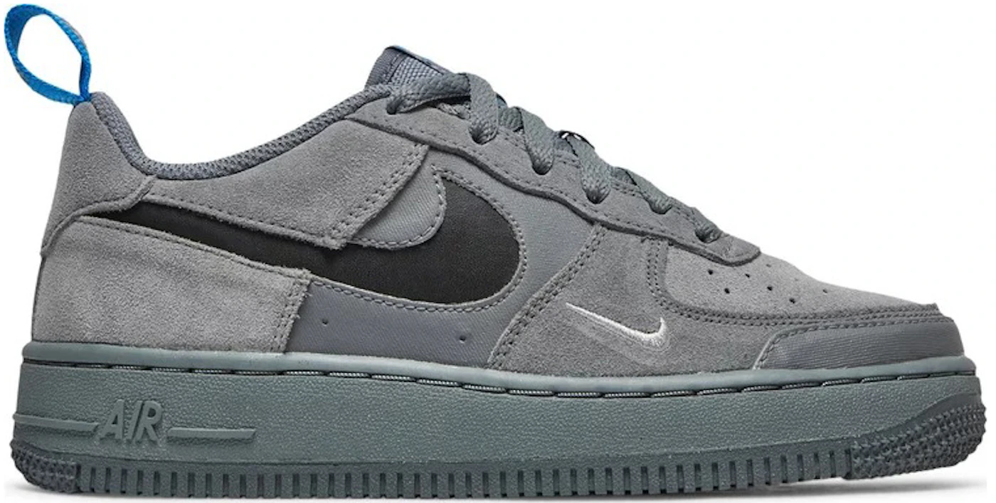 Nike Air Force 1 Low Black and Grey Suede